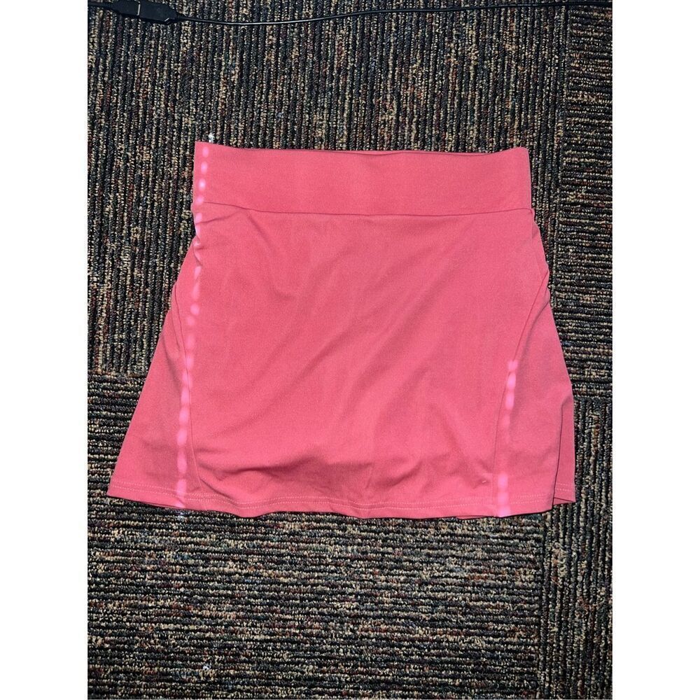 Women's Pleated Tennis Pink Skort (L)
